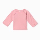 Распашонка, цвет розовый, рост 56 см - фото 23364491