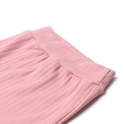 Ползунки с широким поясом, цвет розовый, рост 56 см - Фото 2
