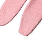 Ползунки с широким поясом, цвет розовый, рост 56 см - Фото 3