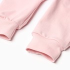 Комбинезон детский, цвет пыльная роза, рост 74 см - фото 23364568