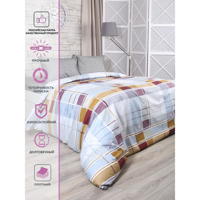 

Постельное бельё Евро Capriccio Fusion, размер 200х215 см, 200х220 см, 70х70 см - 2 шт