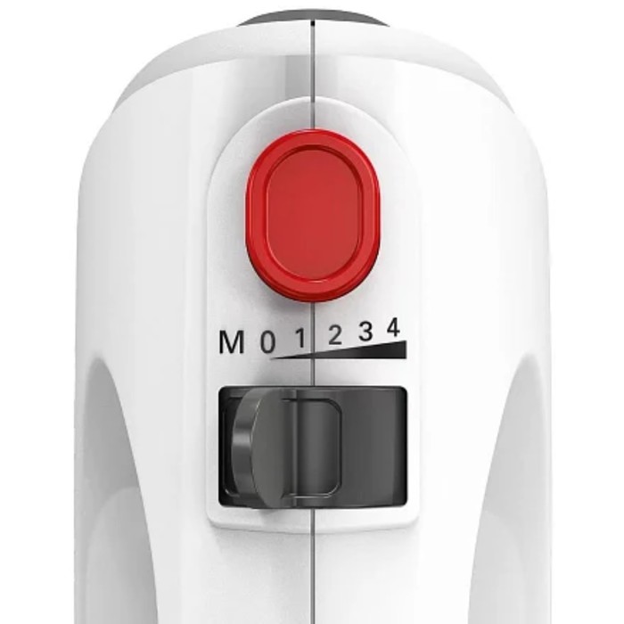 Миксер Bosch MFQ2600G, стационарный 375 Вт, 3 л, 4 скорости, белый - фото 51497501