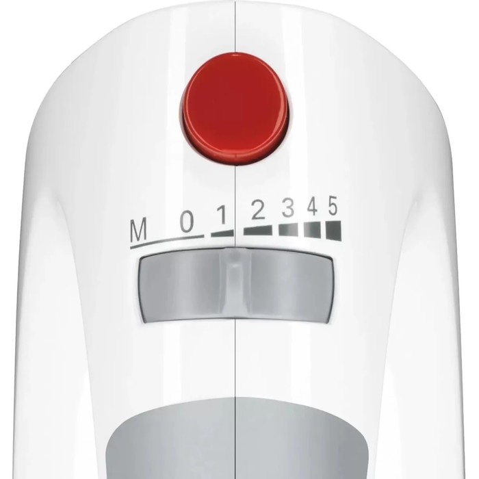 Миксер Bosch MFQ3540, ручной, 450 Вт, 0.7 л, 5 скоростей, бело-серый 9874982 - фото 51497510