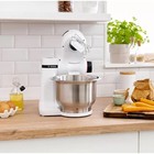 Кухонная машина Bosch MUMS2EW40, 700 Вт, 3.8 л, 4 скорости, 3 насадки, бело-серая - фото 51497518 Кухонная машина Bosch MUMS2EW40, 700 Вт, 3.8 л, 4 скорости, 3 насадки, бело-серая - фото 51497518