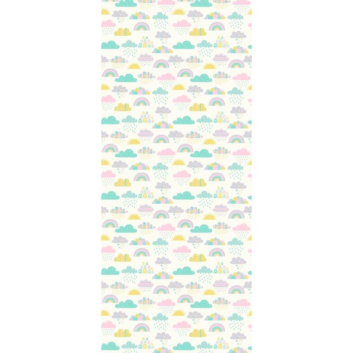 Миткаль набивной, ширина 150 см, длина 10 м - Фото 1