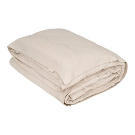 Одеяло, размер 195х220 см, цвет крем