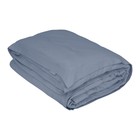 Одеяло, размер 155х220 см, цвет серо-голубой - фото 2187837