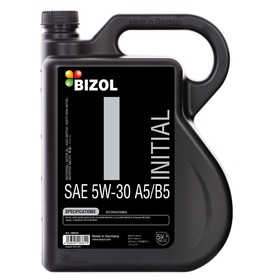 Масло моторное BIZOL Initial 5W-30 A5/B5, НС-синтетическое, 5 л