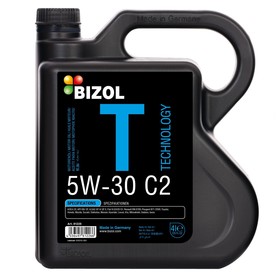 Масло моторное BIZOL Technology 5W-30 C2, НС-синтетическое, 4 л