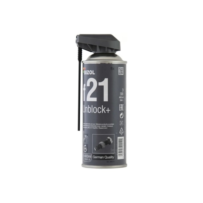 Жидкий ключ BIZOL Unblock+ F21, 400 мл - Фото 1
