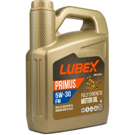 Масло моторное LUBEX PRIMUS FM 5W-30 CF/SL A5/B5, синтетическое, 4 л