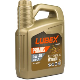Масло моторное LUBEX PRIMUS MB-LA 5W-40 SN C3, синтетическое, 4 л