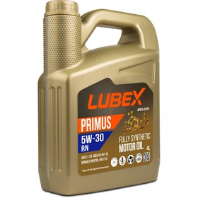 Масло моторное LUBEX PRIMUS RN 5W-30 CF/SL A3/B4, синтетическое, 4 л