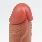 Вибратор реалистичный, ротация,10 режимов, нагрев 39 °С, пульт ДУ, 22×4.2 см, телесный - Фото 6