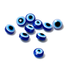 Бусина «Глаз» d=6 мм (набор 10 шт.), цвет синий - Фото 2
