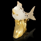 Сувенир керамика "Золотой осетр" 20,5х37х6 см - Фото 2