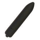Вибратор вибропуля, ABS-пластик, софт-силикон 10 режимов, 9 см, черный - Фото 1