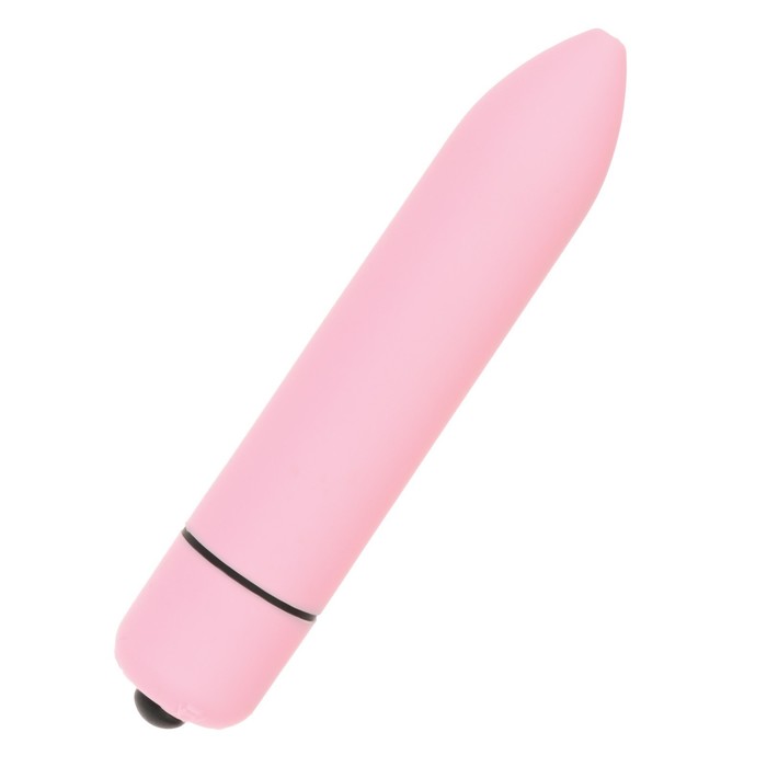 Вибратор вибропуля, ABS-пластик, софт-силикон 10 режимов, 9 см, розовый - Фото 1