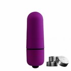 Вибратор вибропуля, универсальный, ABS-пластик, софт-силикон, 1 режим, 6 см, МИКС - Фото 4