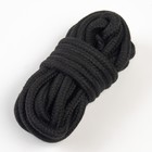 Эротический БДСМ набор с черным кружевом, чёрный, экокожа, 9 предметов - Фото 12