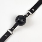 Эротический БДСМ набор Оки-Чпоки, с черным кружевом, чёрный, экокожа, 9 предметов - Фото 8