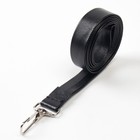 Эротический БДСМ набор с белым кружевом, чёрный, экокожа, 9 предметов - Фото 14