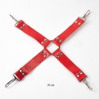 Эротический БДСМ набор Оки-Чпоки, красный, 11  предметов - Фото 8