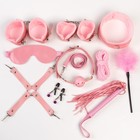 Эротический БДСМ набор Оки-Чпоки, розовый, 11  предметов - Фото 15