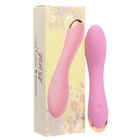 Вибратор со стимуляцией точки G, 18×3.8 см, розовый - Фото 2