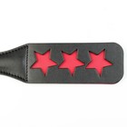 Шлёпалка БДСМ «Звезды», черная, ПВХ, 38×5 см - Фото 4
