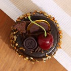 Муляж - магнит "Пирожное Джоли" шоколад, 7х7х6см - Фото 3