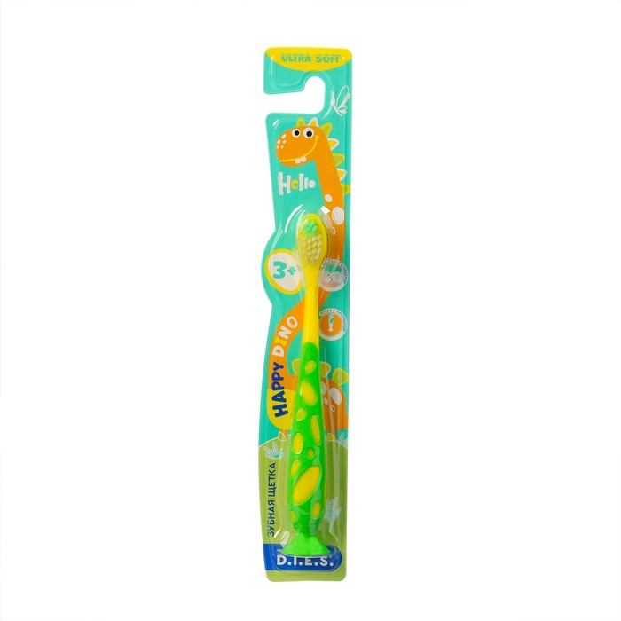 Зубная щетка для детей D.I.E.S. 3+, 1 шт - Фото 1