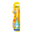 Зубная щетка для детей в виде пингвина D.I.E.S. 2+, 1 шт - фото 22949372