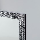 Зеркало настенное , в багете, тёмное серебро, 60х80 см - фото 23510038