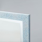 Зеркало с подсветкой, в багете, бирюза, настенное, 60х60 см 10203281 - фото 16374310