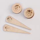 Головоломка Межполушарная доска большая «Спирали завитки» - фото 23505041