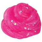 Слайм Glamour collection, розовый с блёстками - Фото 2