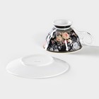 Чайная пара керамическая «Кобальт», 2 предмета: чашка 230 мл, блюдце d=15 см - Фото 5
