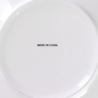 Чайная пара «Кобальт», 2 предмета: чашка 230 мл, блюдце d=15 см, керамика, чёрная - Фото 7