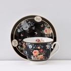 Чайный сервиз керамический «Кобальт», 12 предметов: 6 чашек 200 мл, 6 блюдец d=13,5 см - Фото 3