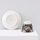 Чайный сервиз керамический «Кобальт», 12 предметов: 6 чашек 200 мл, 6 блюдец d=13,5 см - Фото 7