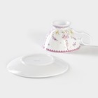 Чайная пара керамическая «Прованс», 2 предмета: чашка 230 мл, блюдце d=15 см - фото 4408981