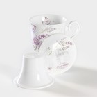 Кружка керамическая с ситом «Прованс», 300 мл - Фото 3