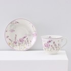 Чайный сервиз «Прованс», 12 предметов: 6 чашек 200 мл, 6 блюдец d=13.5 см, керамика - Фото 4