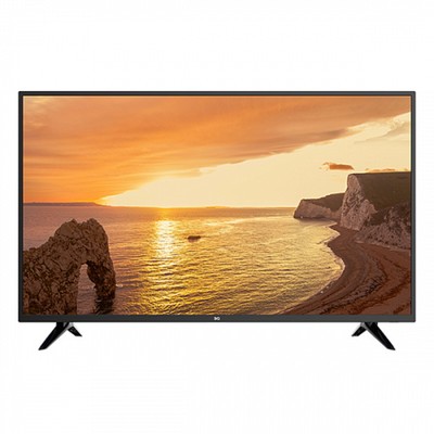 Телевизор BQ 43S05B, 1920x1080, DVB-T/T2/C/S/S2, HDMI 2, USB 2, Smart TV, чёрный