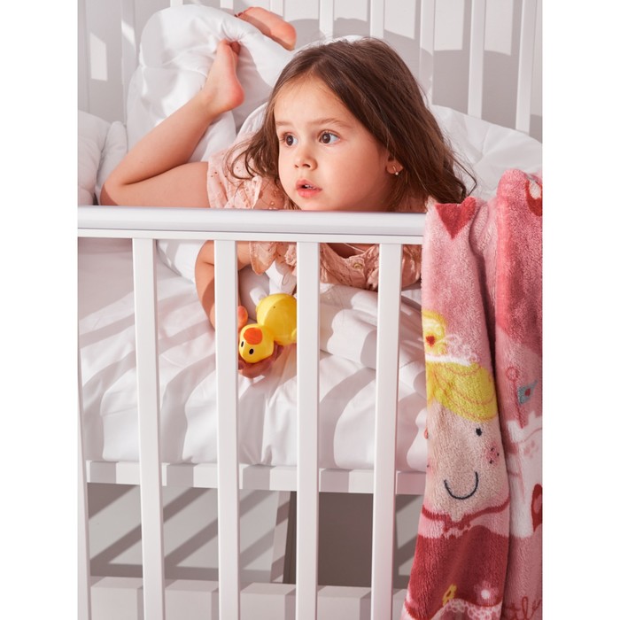 Одеяло Soft kids, размер 110х140 см, белый - фото 1907961508