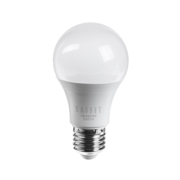 Лампа светодиодная SAFFIT, 20W 230V E27 4000K A60, SBA6020 - фото 1926937707