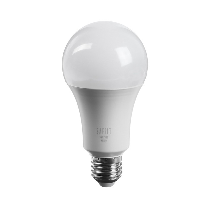 Лампа светодиодная SAFFIT, 25W 230V E27 4000K A65, SBA6525 - фото 1907961520