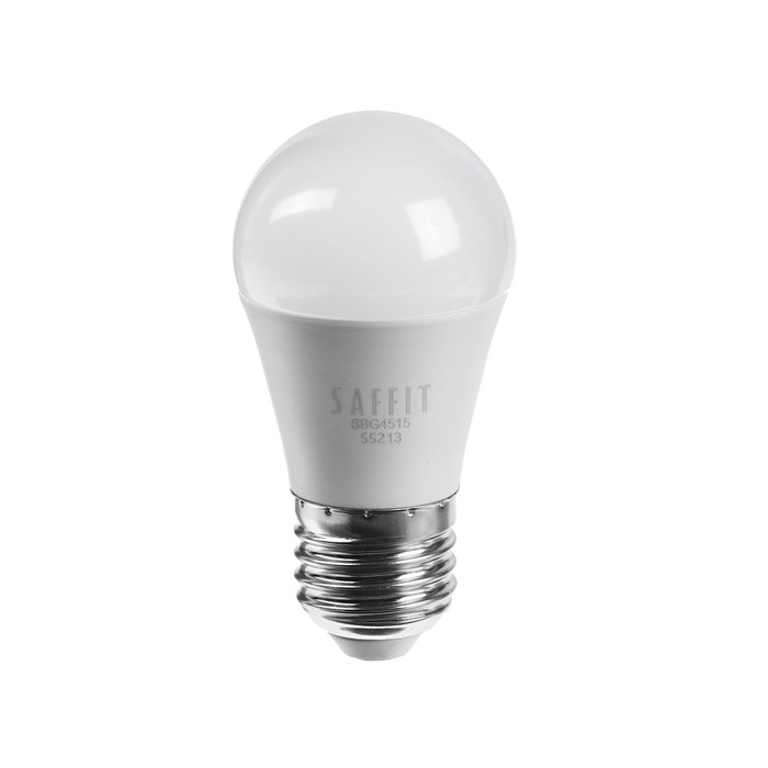 Лампа светодиодная SAFFIT, 15W 230V E27 2700K G45, SBG4515 - фото 1907961542