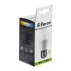 Лампа светодиодная FERON, (11W) 230V E27 4000K G45, LB-750 9786656 - фото 355568